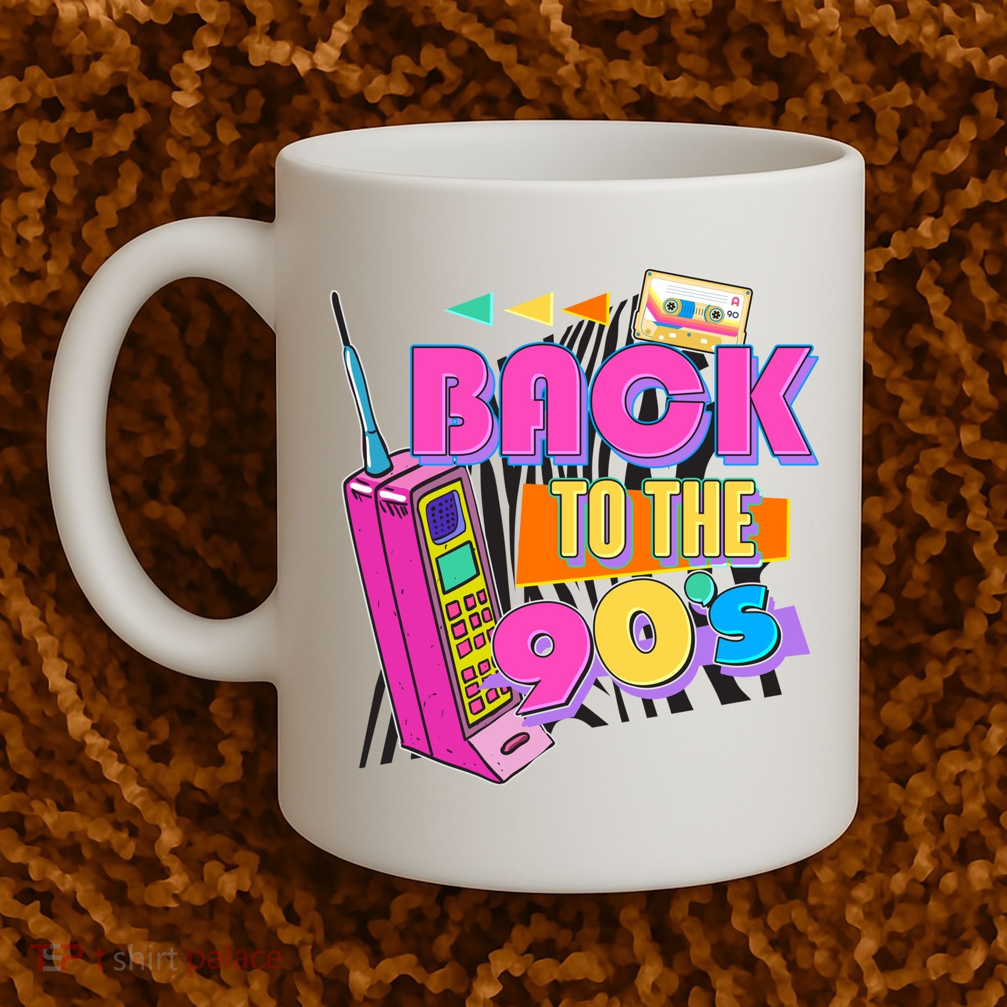 Retro Back To The 90's Nineties Coffee Mug