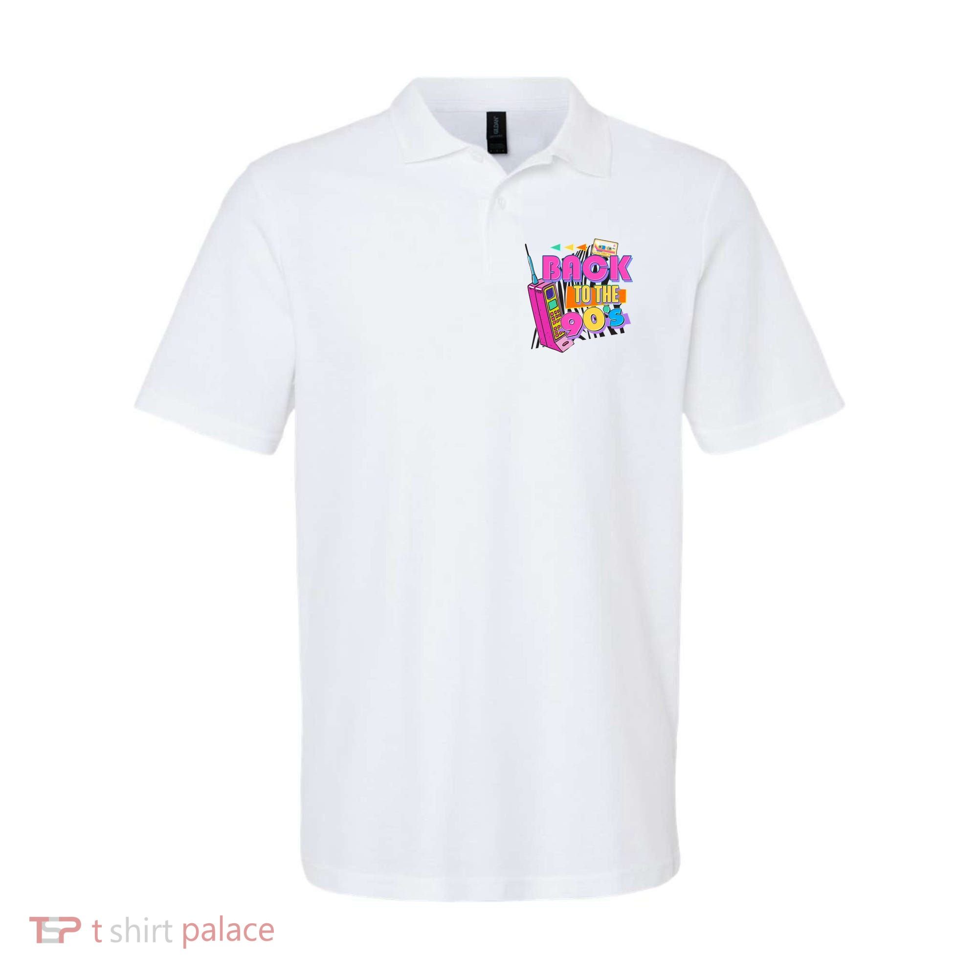 Retro Back To The 90's Nineties Polo