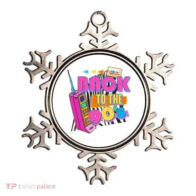 Retro Back To The 90's Nineties Ornament