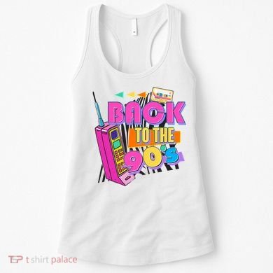 Retro Back To The 90's Nineties Women's Tank Top