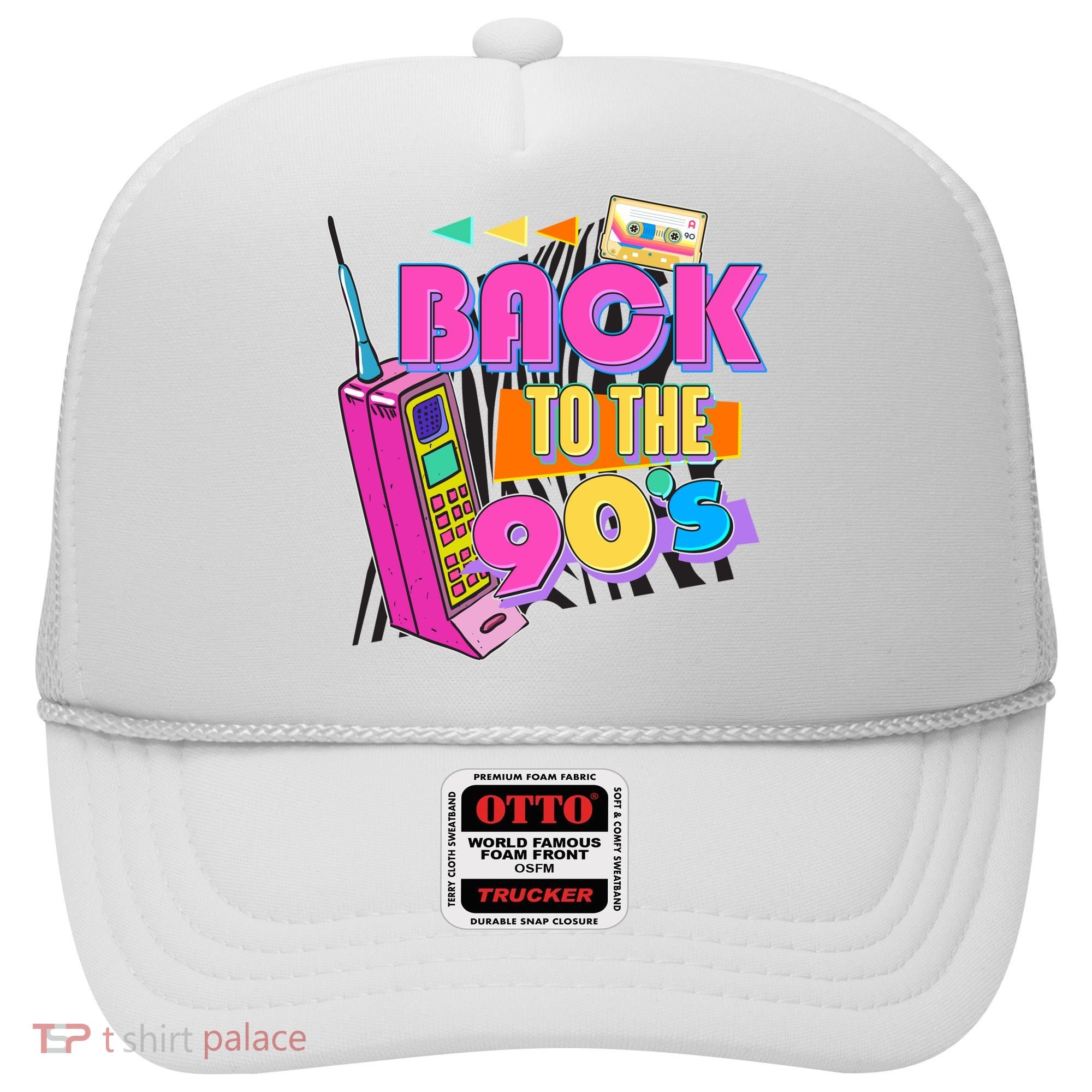 Retro Back To The 90's Nineties Hat