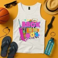 Retro Back To The 90's Nineties Tank Top thumb 4