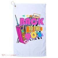 Retro Back To The 90's Nineties Golf Towel thumb 0