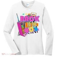 Retro Back To The 90's Nineties Women's Long Sleeve Shirt thumb 0