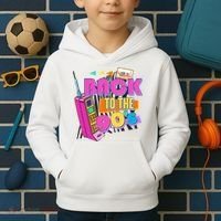 Retro Back To The 90's Nineties Kids Hoodie thumb 2