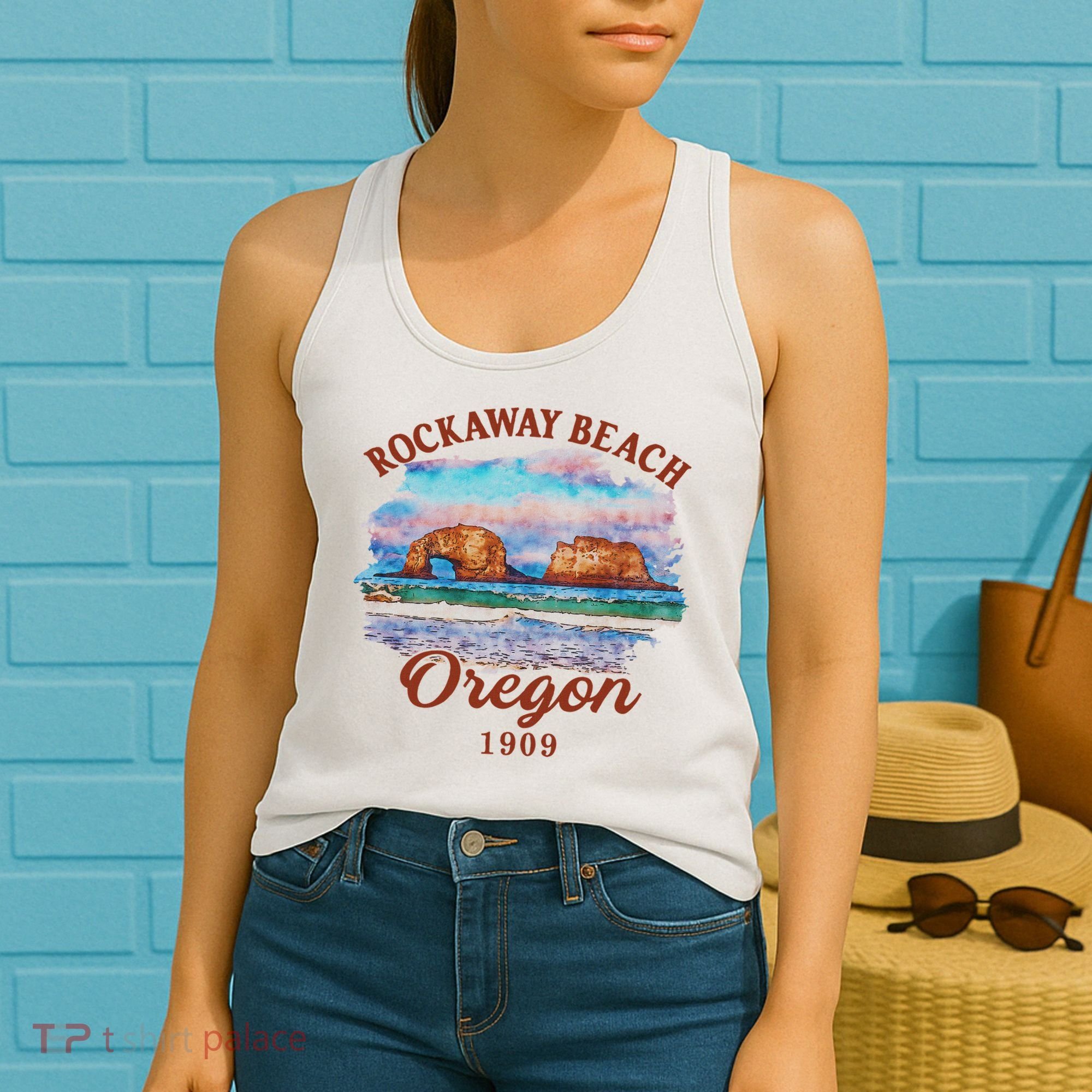 Rockaway Beach Traveling Trip Vacation Rockaway Beach Oregon Women's Tank Top