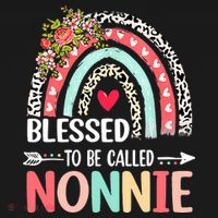 Rainbow Blessed To Be Called Nonnie Leopard Mother's Day Mousepad thumb 1