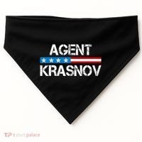 Recruited By The Kgb Agent Krasnov USA-Made Doggie Bandana thumb 0