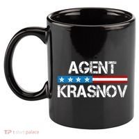 Recruited By The Kgb Agent Krasnov 11oz C Handle Ceramic Mug thumb 2