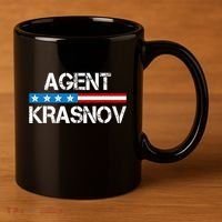 Recruited By The Kgb Agent Krasnov 11oz C Handle Ceramic Mug thumb 3