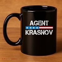 Recruited By The Kgb Agent Krasnov 11oz C Handle Ceramic Mug thumb 4