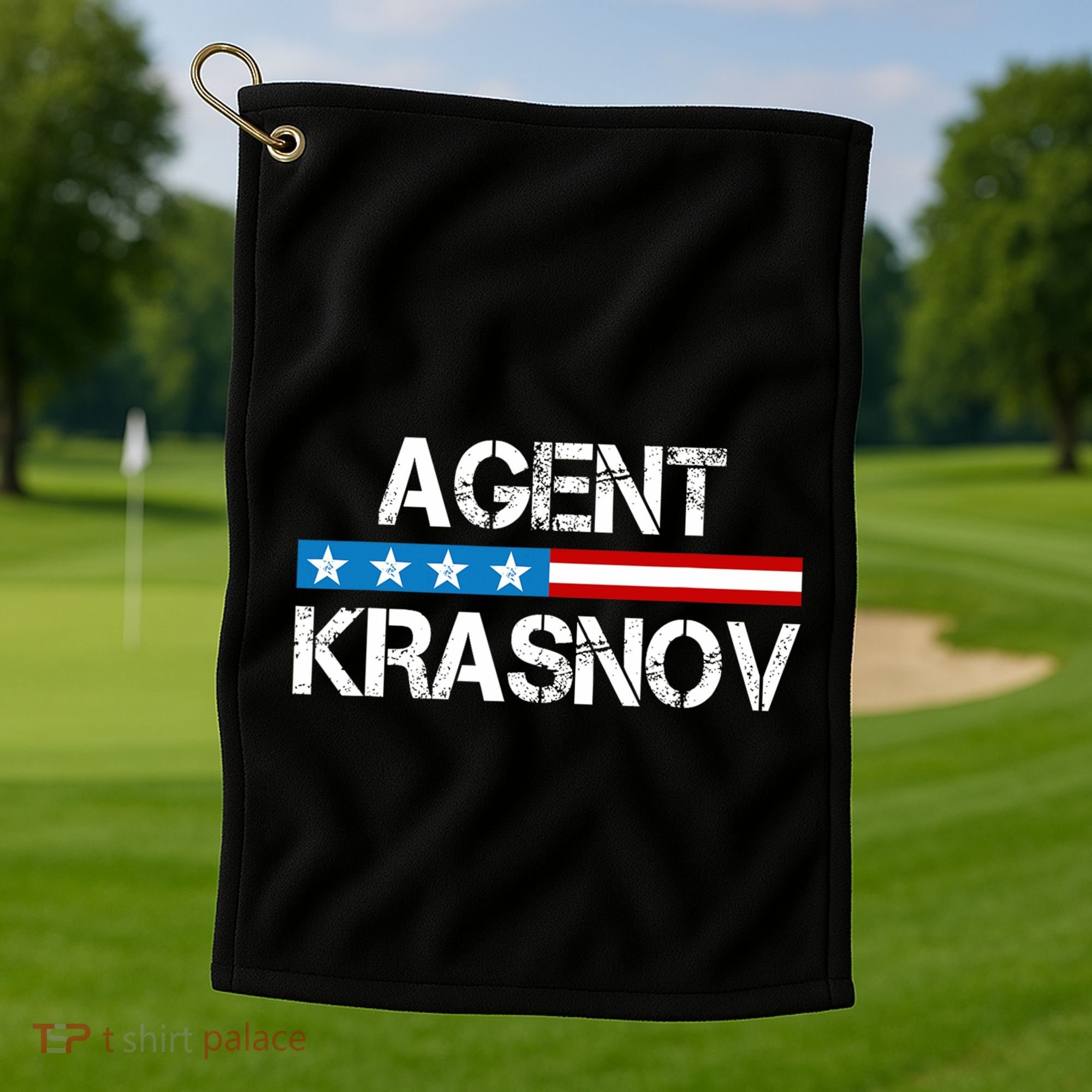 Recruited By The Kgb Agent Krasnov Golf Towel