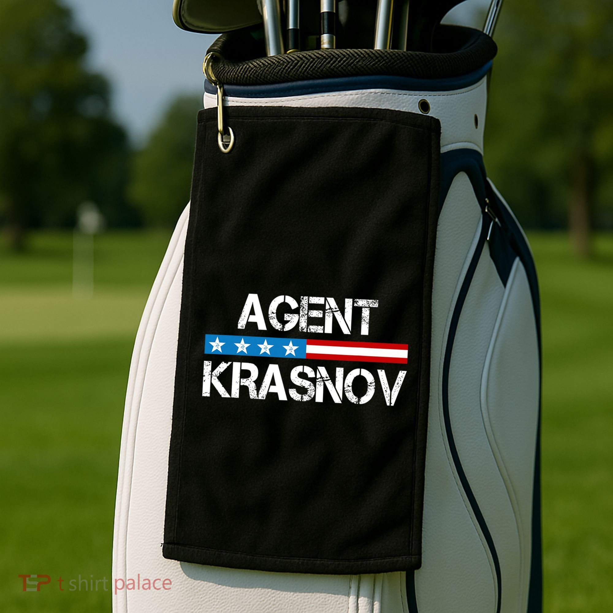 Recruited By The Kgb Agent Krasnov Golf Towel