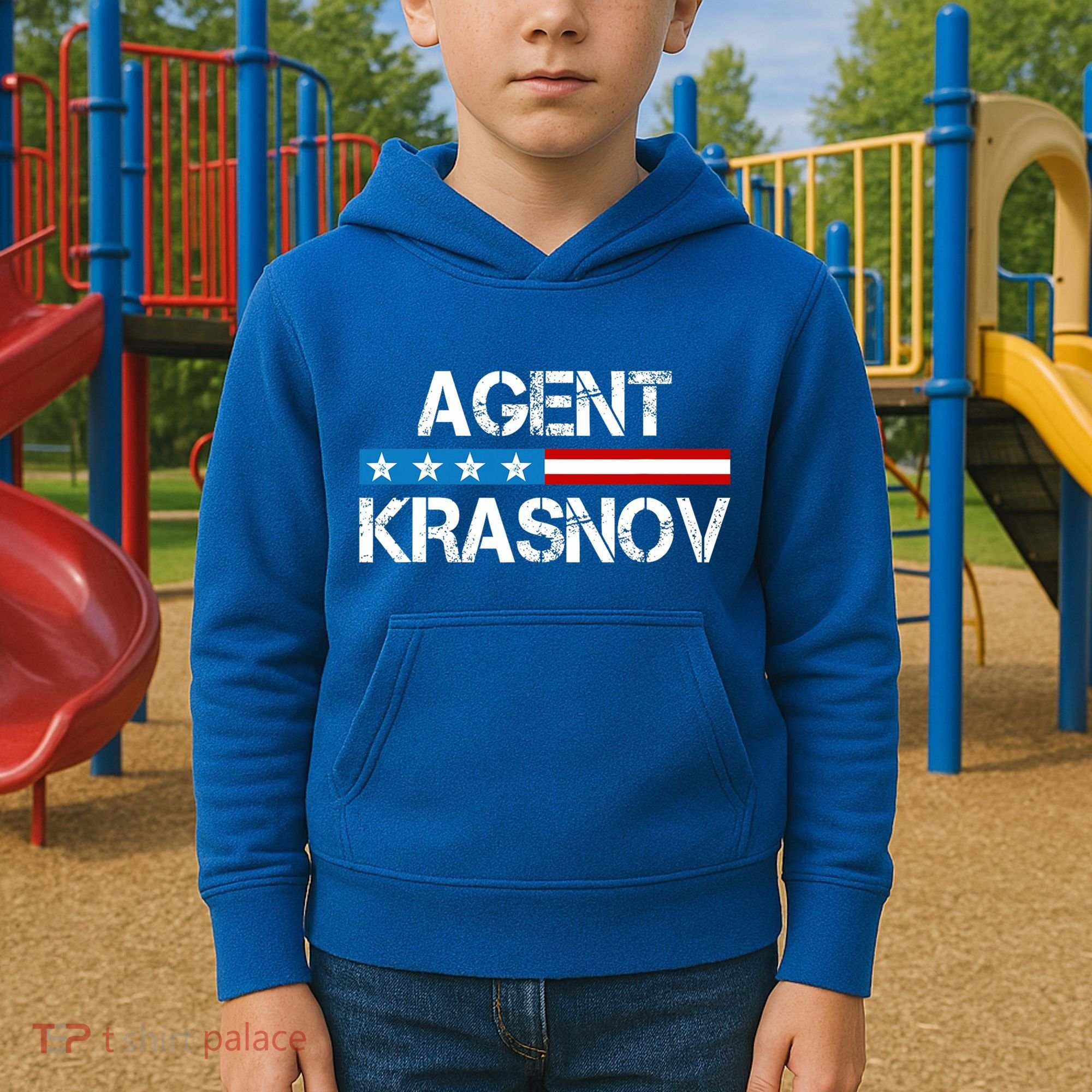 Recruited By The Kgb Agent Krasnov Kids Hoodie