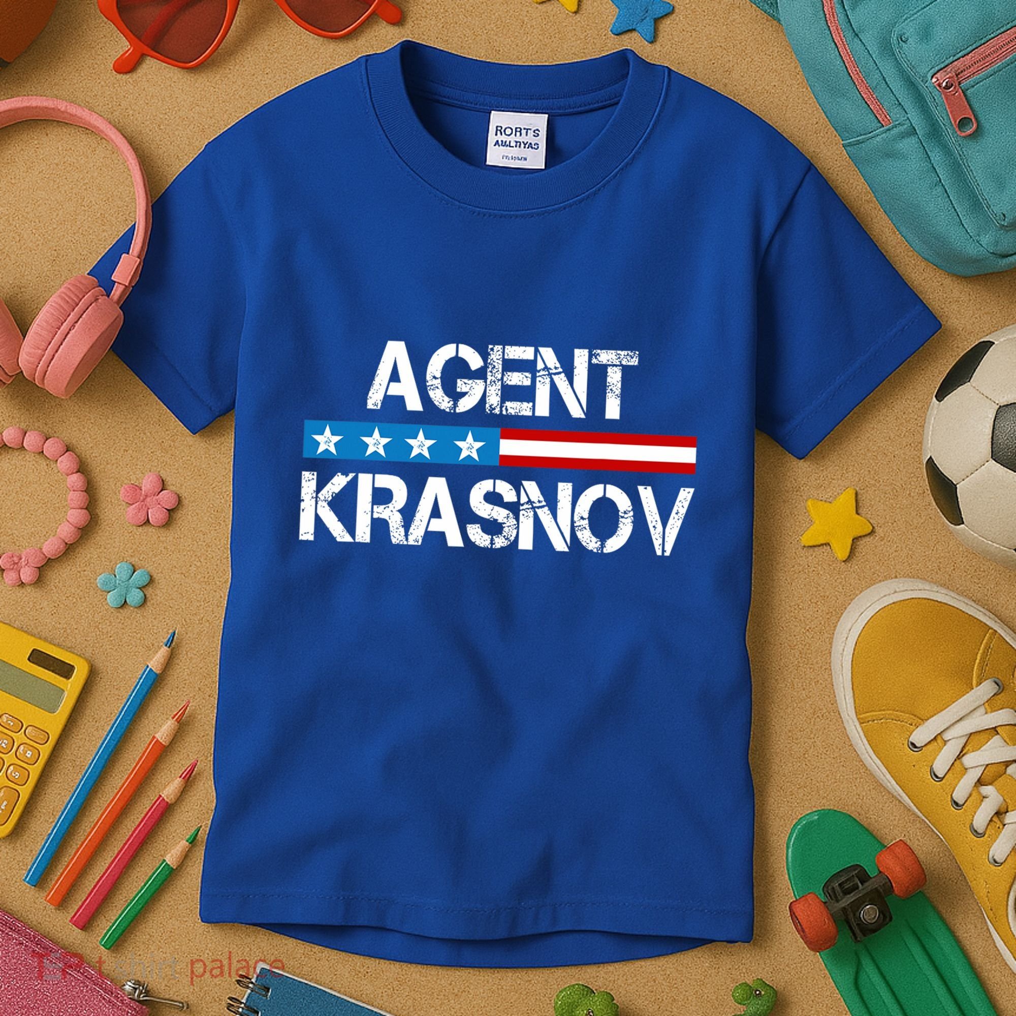 Recruited By The Kgb Agent Krasnov Kids T-Shirt