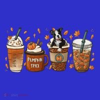 Retro Boston Terriers Lover Pumpkin Spice Coffee Warm Autumn Cool Gift Tumbler thumb 3