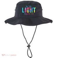 Religious Be The Light Matthew 5 14 Christian Easter Bucket Hat thumb 0