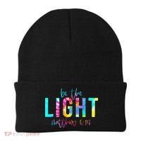 Religious Be The Light Matthew 5 14 Christian Easter Beanie thumb 0