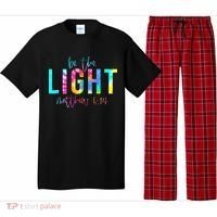 Religious Be The Light Matthew 5 14 Christian Easter Pajama Set thumb 0
