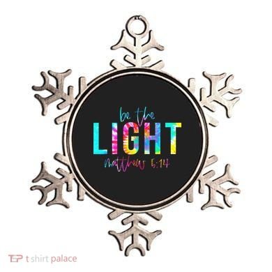 Religious Be The Light Matthew 5 14 Christian Easter Ornament