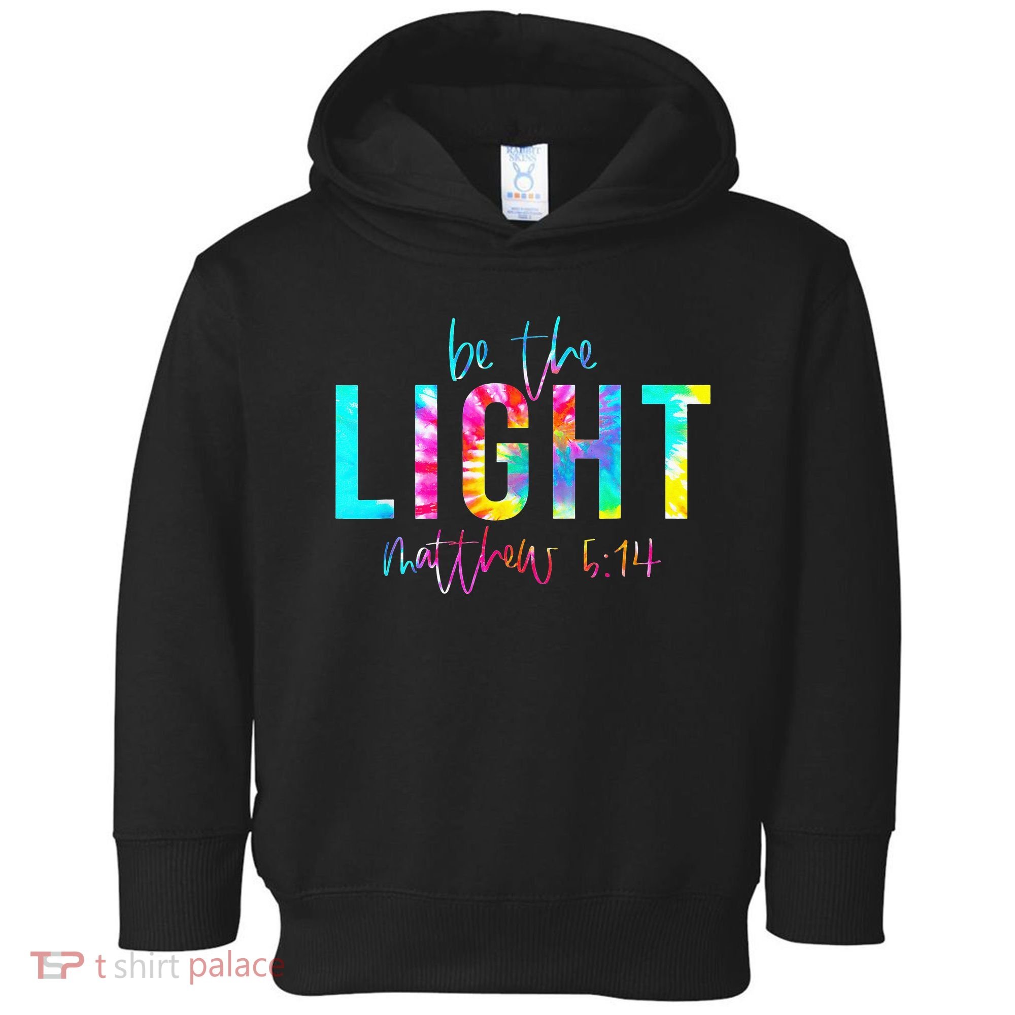 Religious Be The Light Matthew 5 14 Christian Easter Toddler Hoodie