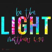 Religious Be The Light Matthew 5 14 Christian Easter Kids Sweatshirt thumb 2
