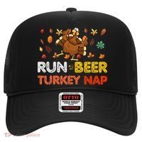 Run Beer Turkey Nap Running Trot Dinner Thanksgiving Hat thumb 0