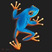 Realistic Blue Tree Frog Women's Sweatshirt thumb 2
