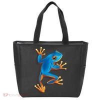 Realistic Blue Tree Frog Tote Bag thumb 0