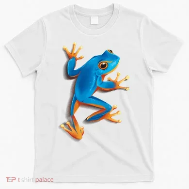 Realistic Blue Tree Frog T-Shirt