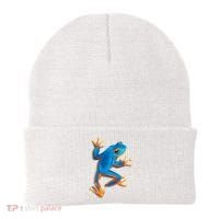 Realistic Blue Tree Frog Beanie thumb 0