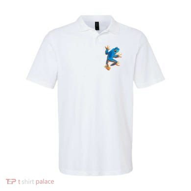 Realistic Blue Tree Frog Polo