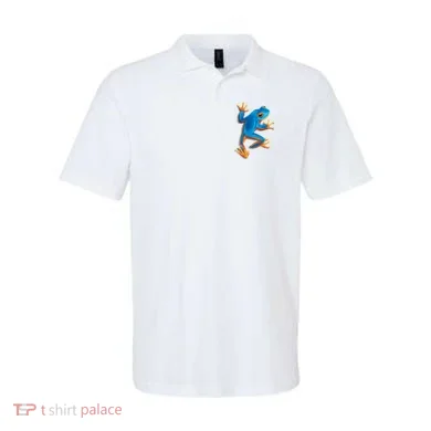 Realistic Blue Tree Frog Polo