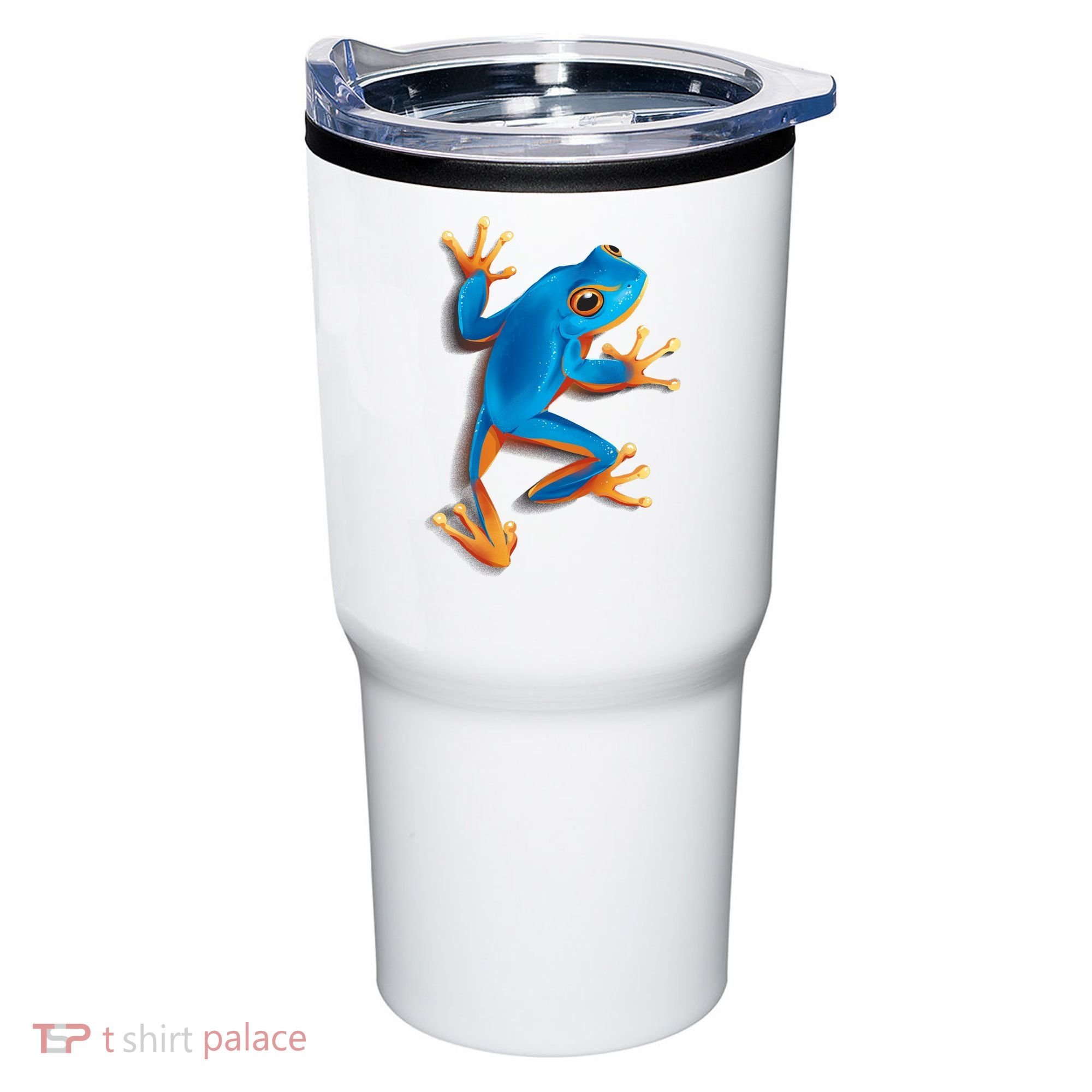 Realistic Blue Tree Frog Tumbler