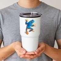Realistic Blue Tree Frog Tumbler thumb 2