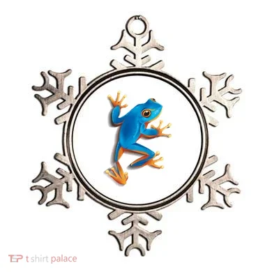 Realistic Blue Tree Frog Ornament