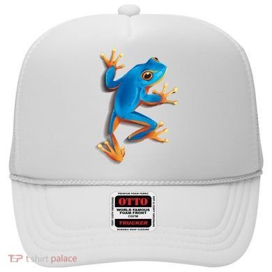 Realistic Blue Tree Frog Hat