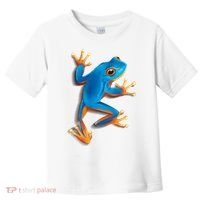 Realistic Blue Tree Frog Toddler T-Shirt thumb 0
