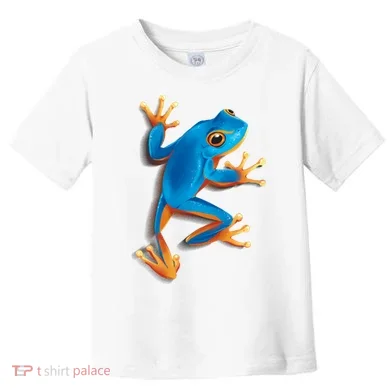 Realistic Blue Tree Frog Toddler T-Shirt