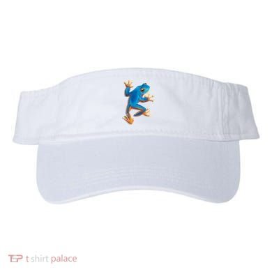 Realistic Blue Tree Frog Visor