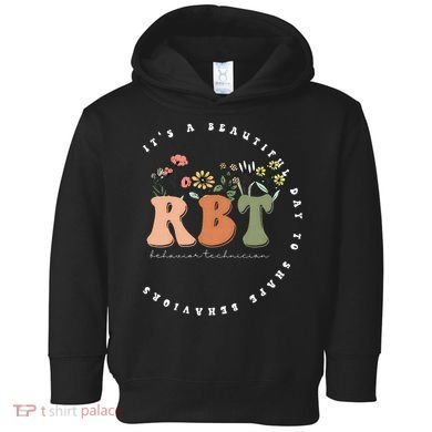 Registered Behavior Technician RBT Behavior Therapist ABA Toddler Hoodie