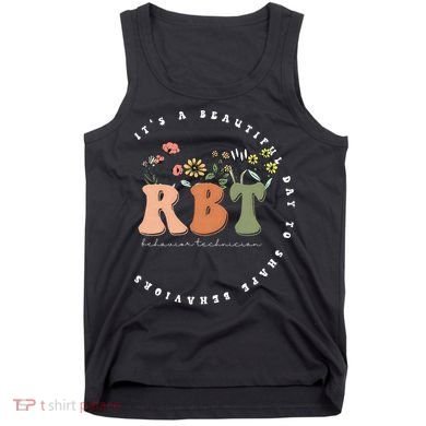 Registered Behavior Technician RBT Behavior Therapist ABA Tank Top