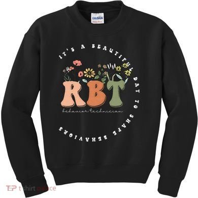 Registered Behavior Technician RBT Behavior Therapist ABA Kids Sweatshirt