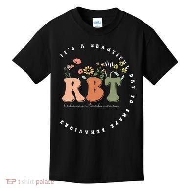 Registered Behavior Technician RBT Behavior Therapist ABA Kids T-Shirt