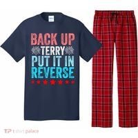 Retro Back Up Terry Put It In Reverse 4th Of July Fireworks Pajama Set thumb 0