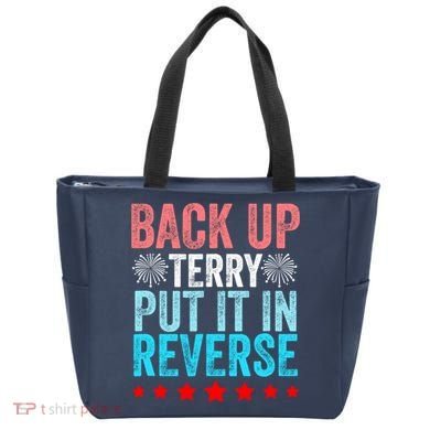 Retro Back Up Terry Put It In Reverse 4th Of July Fireworks Tote Bag