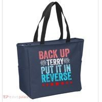 Retro Back Up Terry Put It In Reverse 4th Of July Fireworks Tote Bag thumb 2