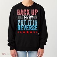 Retro Back Up Terry Back It Up Terry 4th of July Fireworks Women's Sweatshirt thumb 0