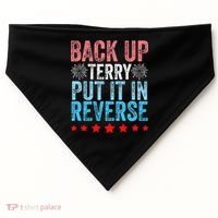 Retro Back Up Terry Back It Up Terry 4th of July Fireworks USA-Made Doggie Bandana thumb 0