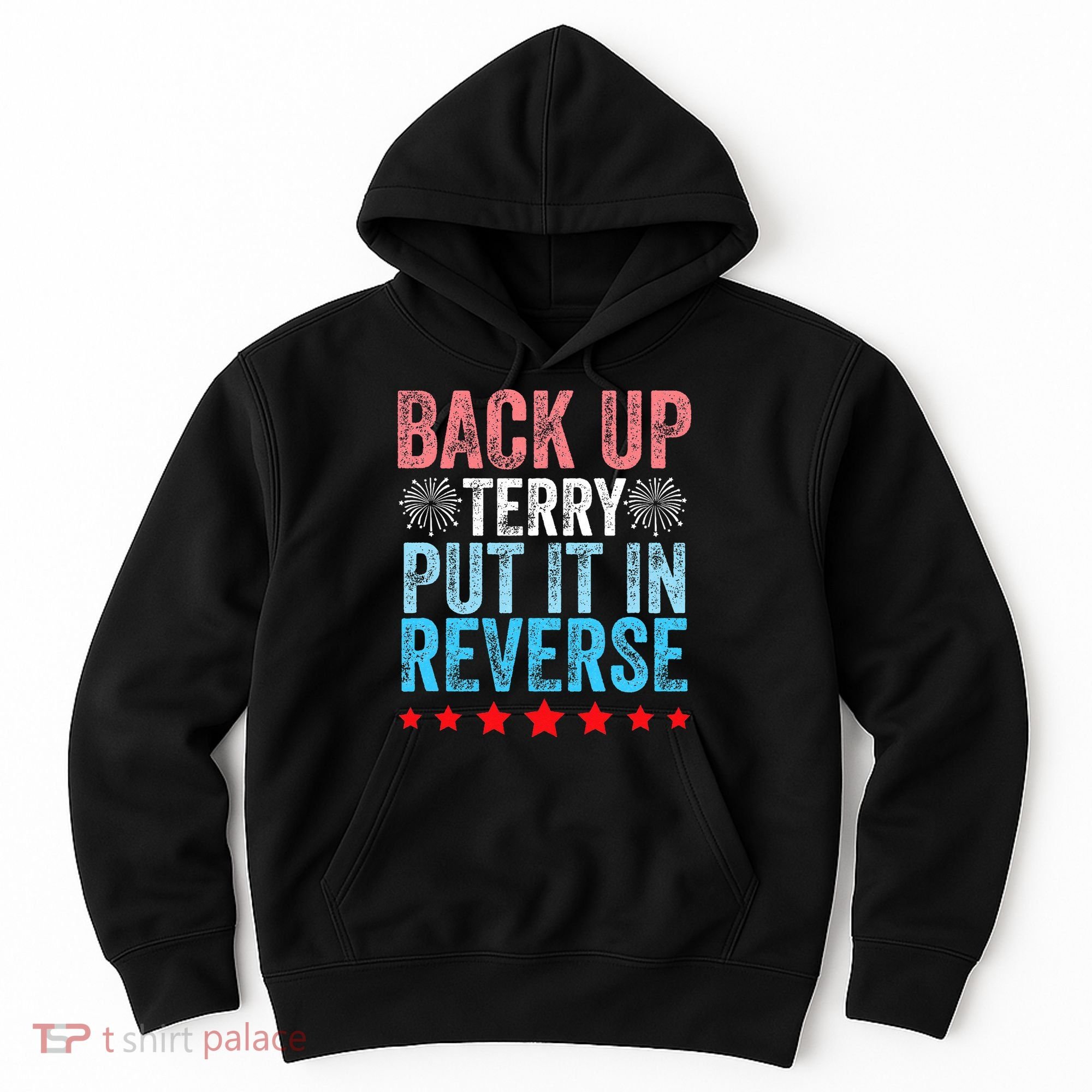 Retro Back Up Terry Back It Up Terry 4th of July Fireworks Hoodie
